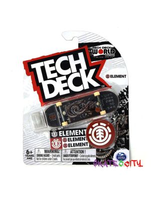 Fingerboard Tech Deck Element World Edition Limited Series Timber Mountain Wolf Dragon