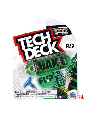 Fingerboard Tech Deck Flip World Edition Limited Series Luan Oliveira International Brazil