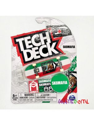 Fingerboard Tech Deck Sk8mafia World Edition Limited Series SK8Mafia Ramirez Mexico Flag