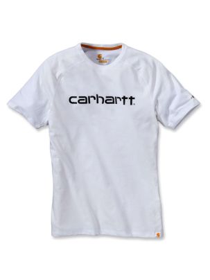 Koszulka T-shirt Carhartt Force Cotton Delmont Graphic White