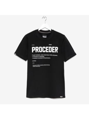 Koszulka T-shirt Chada Proceder DEFINICJA Black