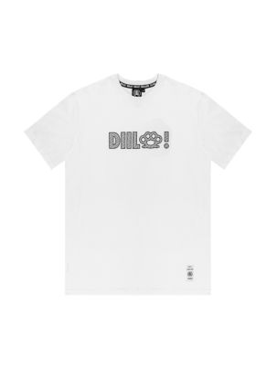 Koszulka T-SHIRT Diil MULTILOG BIAŁY DTS1125