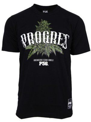 koszulka T-shirt Dudek P56 Progres Kozaczek black