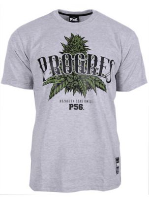 koszulka T-shirt Dudek P56 Progres Kozaczek grey