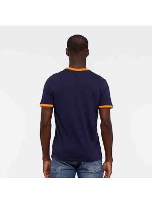 Koszulka t-shirt Fila Marconi peacoat, flame orange