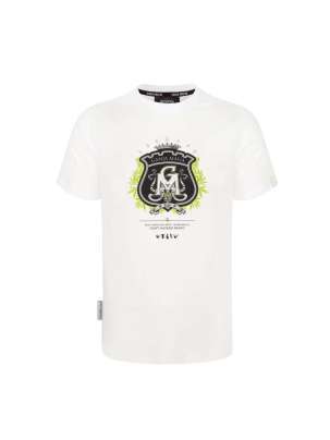 Koszulka T-Shirt Ganja Mafia Herb white 