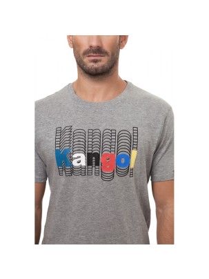 Koszulka T-shirt Kangol Jamie grey melange