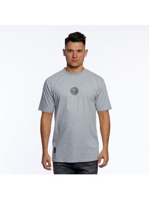 Koszulka t-shirt Mass Denim Base Small Logo heather grey 