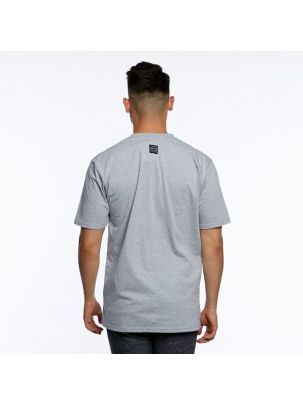 Koszulka t-shirt Mass Denim Base Small Logo heather grey 