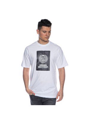 Koszulka t-shirt Mass Denim Label White 