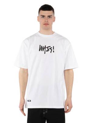 Koszulka t-shirt Mass DNM Signature Medium Logo T-shirt - biała