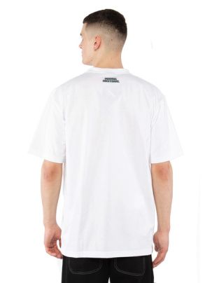 Koszulka t-shirt Mass DNM Signature Medium Logo T-shirt - biała