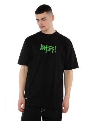  Koszulka t-shirt Mass DNM Signature Medium Logo T-shirt - czarna