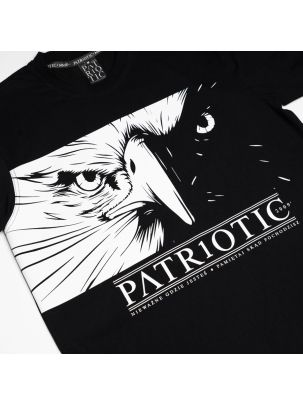 Koszulka T-shirt Patriotic Eagle Eye Black