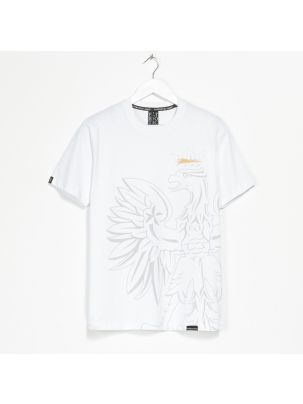 Koszulka T-shirt Patriotic Eagle Shadow White