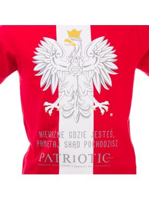 Koszulka T-SHIRT Patriotic Godło RED