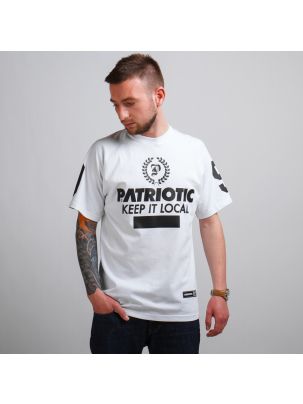 Koszulka T-SHIRT Patriotic Laur Biała 