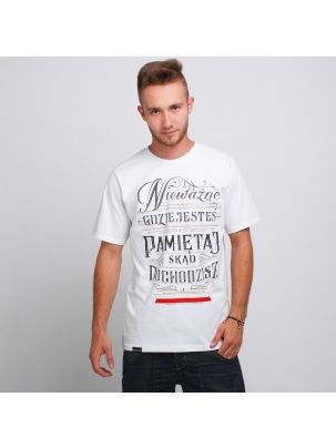Koszulka T-SHIRT Patriotic Pamiętaj Biała