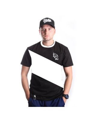 Koszulka T-SHIRT Polska Wersja Cross Czarny/biały