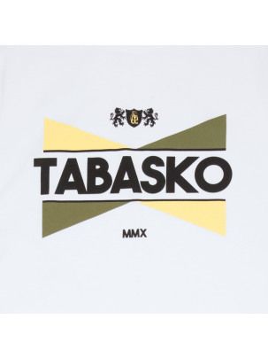 Koszulka T-Shirt TABASKO Gold Biała