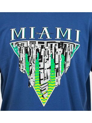 Koszulka T-Shirt TABASKO Miami Blue