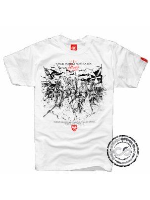  koszulka T-SHIRT Ultra Patriot Husaria Biała