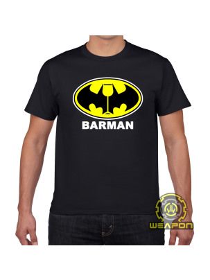 Koszulka T-shirt Weapon Street Wear Barman Black