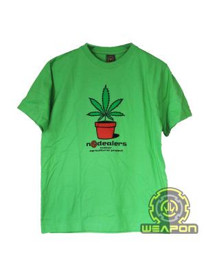Koszulka T-shirt Weapon Street Wear No Dealers Light Green