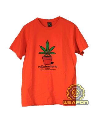 Koszulka T-shirt Weapon Street Wear No Dealers Light orange