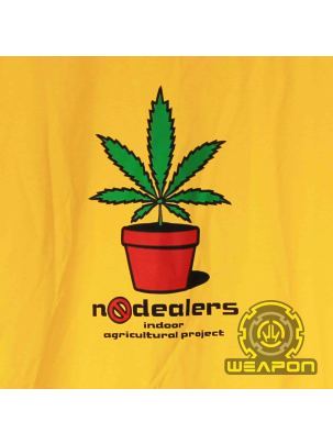 Koszulka T-shirt Weapon Street Wear No Dealers Yellow