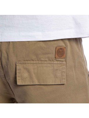 Krótkie spodnie szorty Mass Denim Cargo straight fit Light Brown