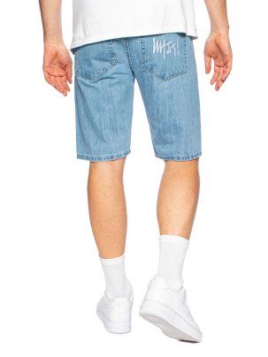Krótkie spodnie, szorty Mass denim jeans Signature Light blue