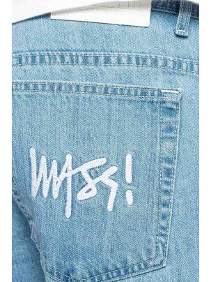 Krótkie spodnie, szorty Mass denim jeans Signature Light blue