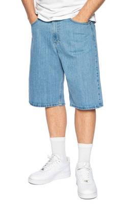 Krótkie spodnie, szorty Mass denim jeans Slang baggy fit Light blue