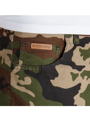 Krótkie spodnie szorty Patriotic Futura Pelt woodland camo