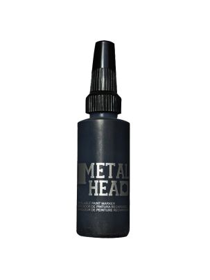 Marker U-Mark® Metal Head® Paint Bottle Refillable Black