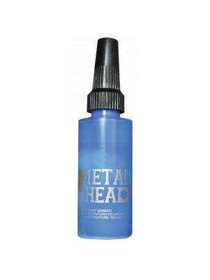Marker U-Mark® Metal Head® Paint Bottle Refillable Blue