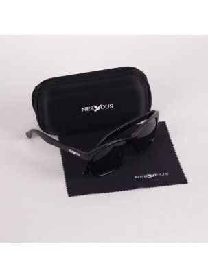 Okulary przeciwsłonecze Nervous Classic z futerałem black