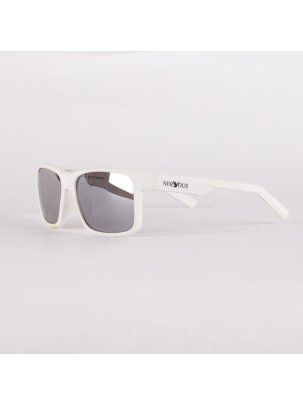 Okulary przeciwsłoneczne z futerałem Nervous Classic gum white