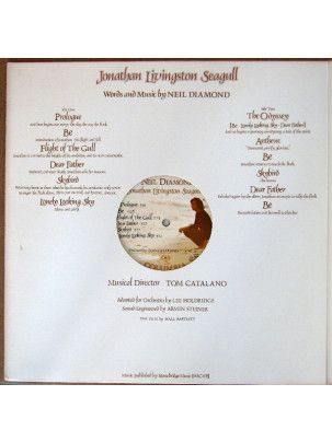 Płyta Vinylowa LP Neil Diamond ‎– Jonathan Livingston Seagull (Original Motion Picture Sound Track)