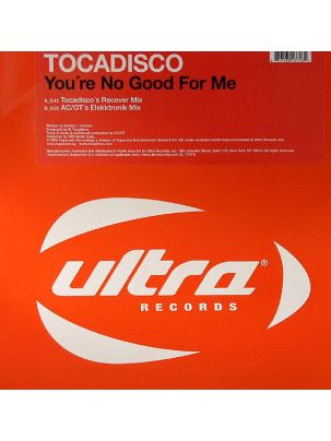 Płyta Vinylowa Maxi Singiel Tocadisco ‎– You're No Good For Me