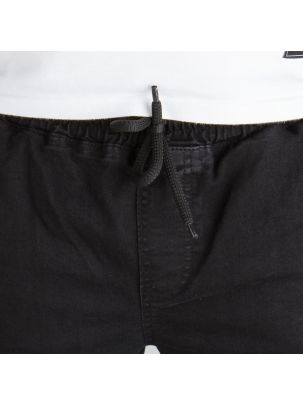 Spodnie jeans jogger Grube Lolo Black
