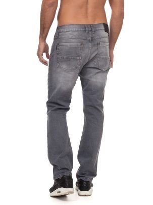 Spodnie jeans Kangol Zane Regular Fit Grey