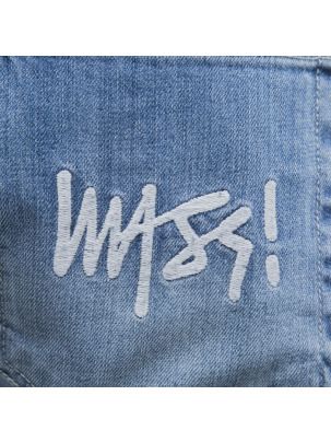 Spodnie Jeans MASS Denim Signature tapered fit light blue