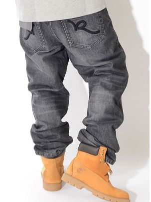Spodnie jeans Rocawear Pants Wash Double R Haft LOOSE FIT Grey