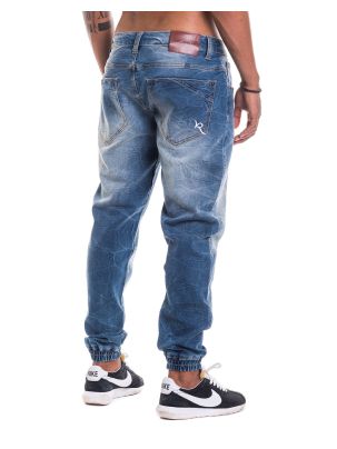 Spodnie Joggery Fit jeans Rocawear Mid Blue Wash 806