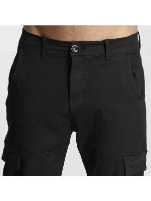 Spodnie Joggery jeans Rocawear Slim Fit Cargo Black