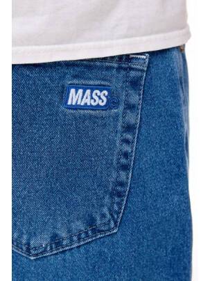 Spodnie Mass Denim Box Jeans Relax Fit - niebieskie