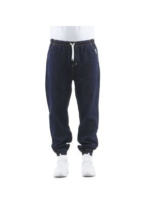 Spodnie MASS Denim jogger Jeans Signature Sneaker Fit - dark blue
