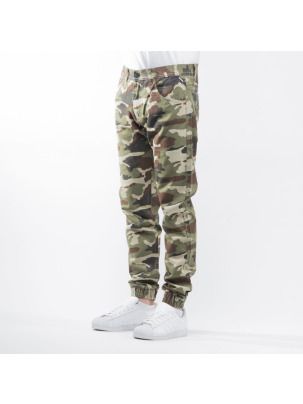 Spodnie MASS Denim jogger pants Base sneaker fit woodland camo